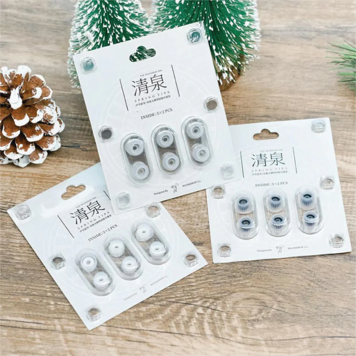 Moondrop - Spring Tips Silicone Eartips (3 Pairs) - Image 30